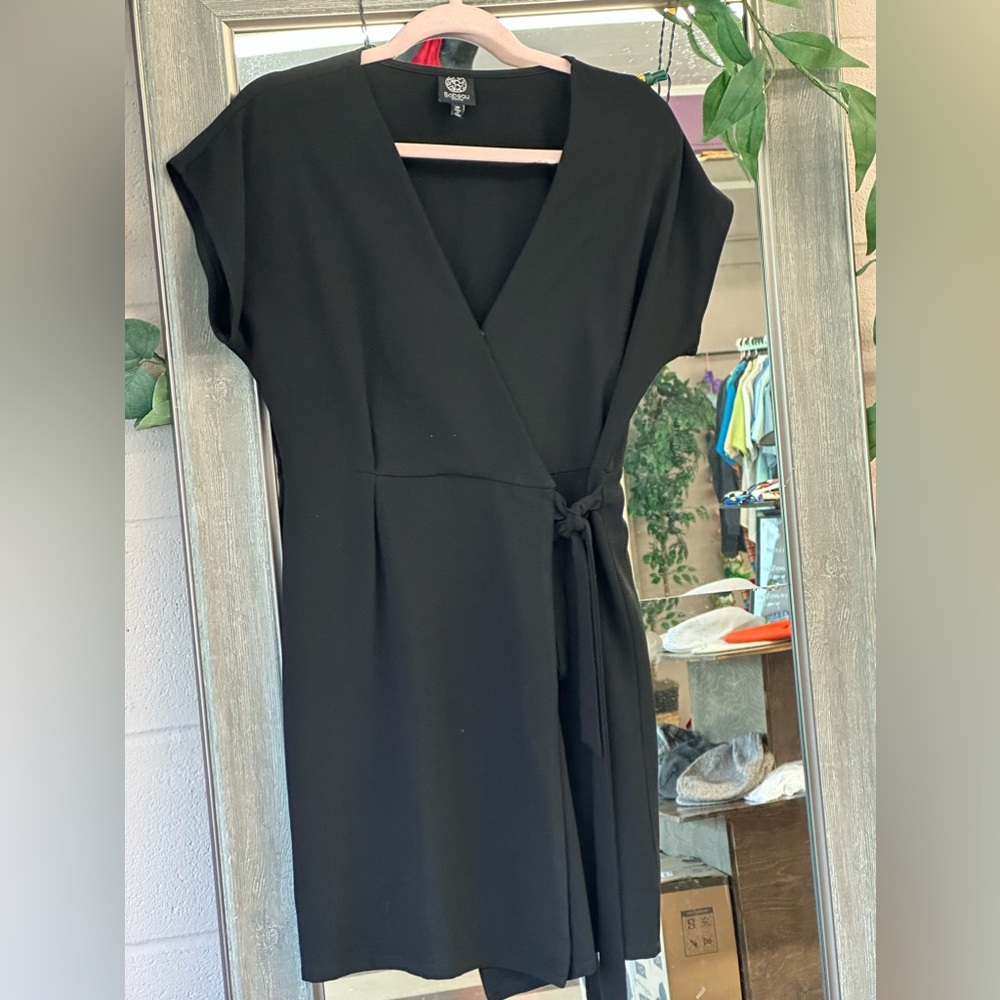 Black Romper Wrap tie